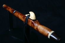 Champhor Burl Native American Flute, Minor, Mid A-4, #E10L